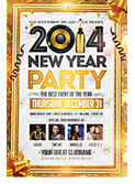NYE Party 3 | Flyer + FB Cover - 4