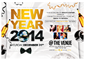 NYE Party 3 | Flyer + FB Cover - 46