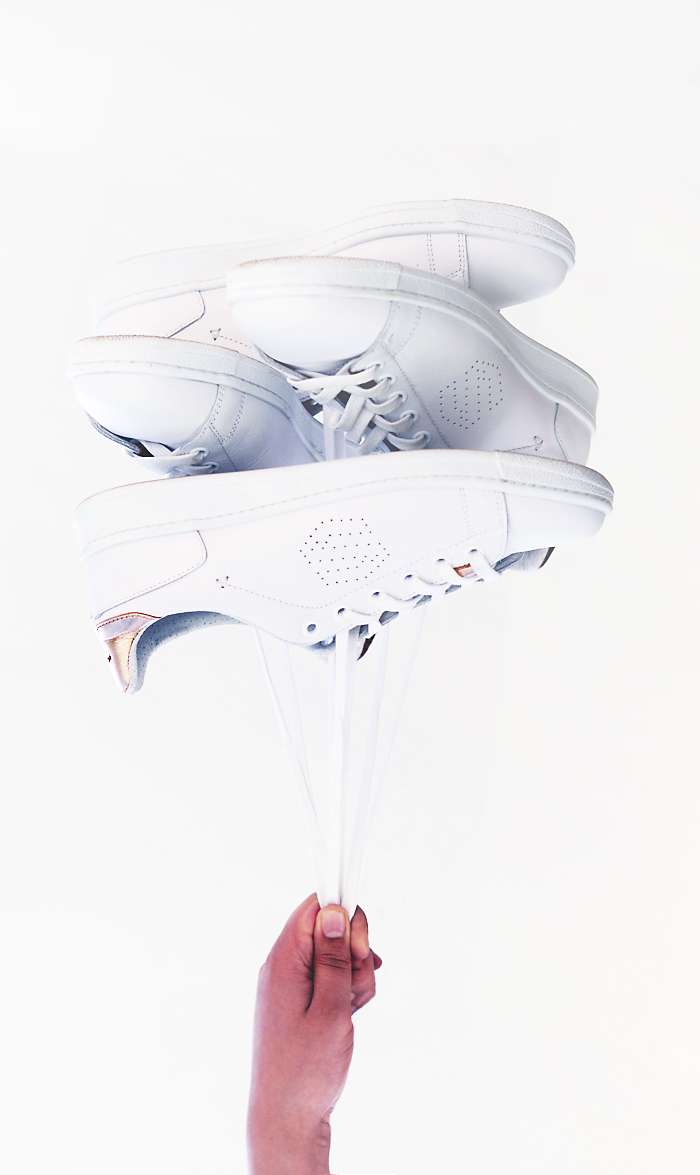 sacha est. 1909, white sneakers, white sneaker balloon, sacha sneakers - justlikesushi.com