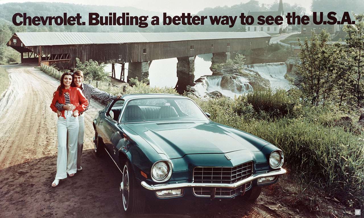 Chevrolet. Building a better way to see the USA.