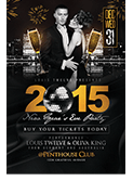 NYE Party 3 | Flyer + FB Cover - 2