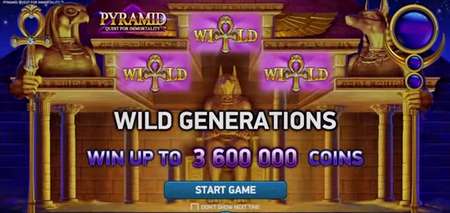 Pyramid Quest for Immortality free spins