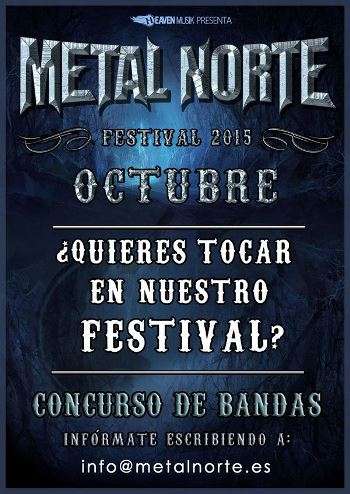 Metal Norte Festival concurso de bandas