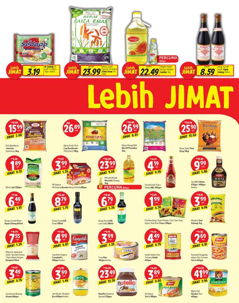 Tesco Malaysia Weekly Catalogue (13 August - 19 August 2015)