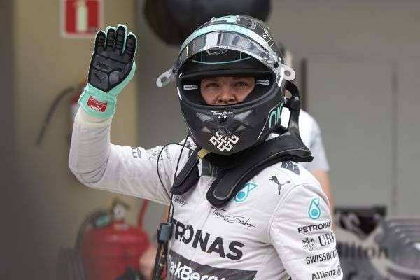 Nico rosberg pole position brazil f1 2014 interlagos