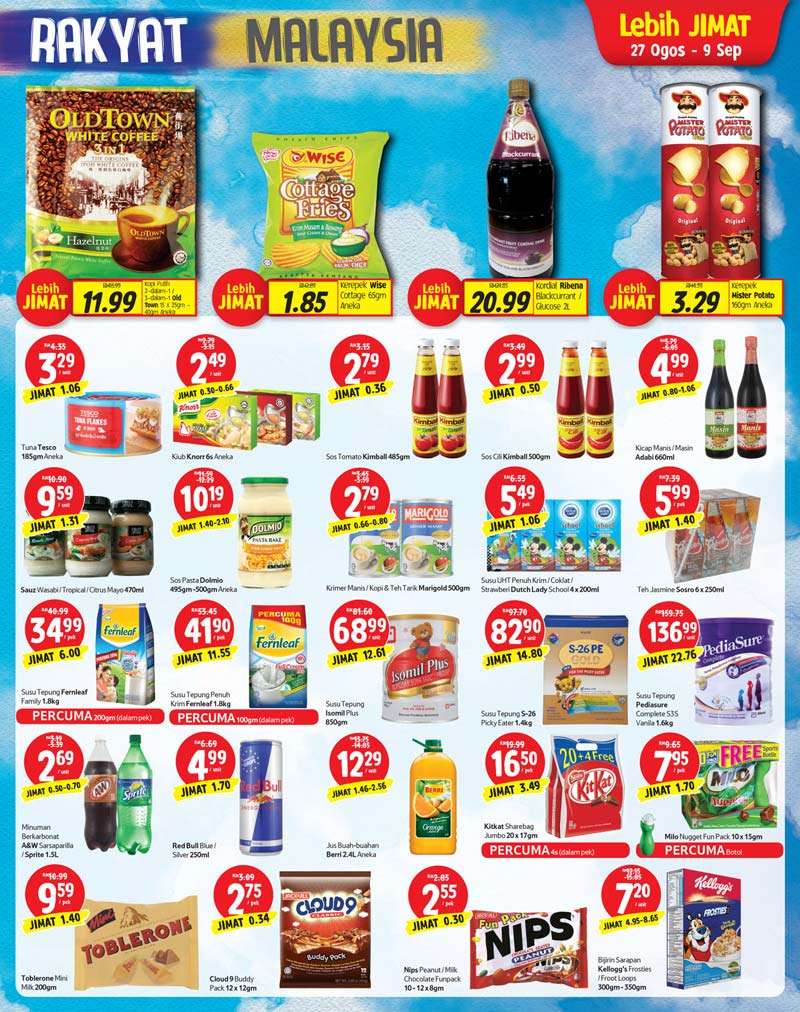 Tesco Malaysia Weekly Catalogue (27 August - 2 September 2015)
