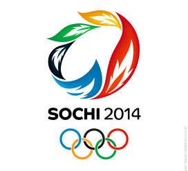 Первый логотип Олимпийских игр в Сочи 