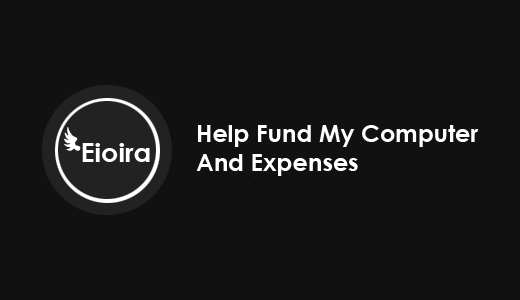 Help Fund My Computer And Expenses Logo