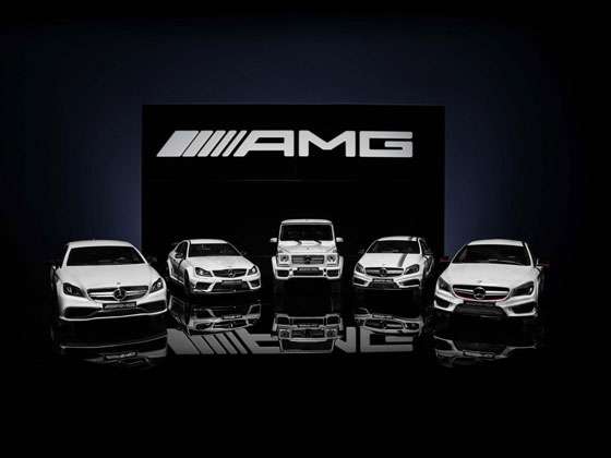 Mercedes-AMG White Series scale model