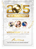 NYE Party 3 | Flyer + FB Cover - 1