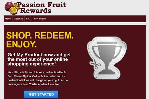 Rimuovere Rewards Passion Fruit
