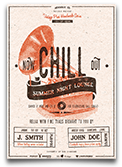 Chill Out Flyer/Poster V. 01 - 10