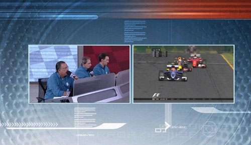 F1 2015 - GP da Austrália - Transmissão da Rede Globo de Televisão