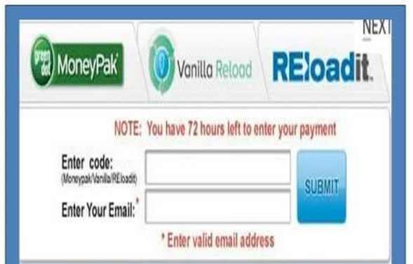 Remover vírus FBI Vanilla Reloadcard