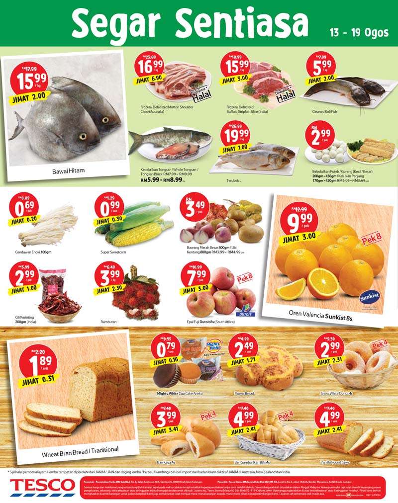 Tesco Malaysia Weekly Catalogue (13 August - 19 August 2015)