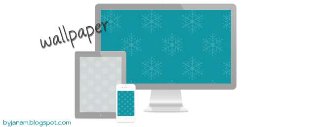 Desktop, Tablett und Smartphone mit Wallpaper