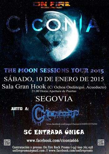 Ciconia cartel Segovia