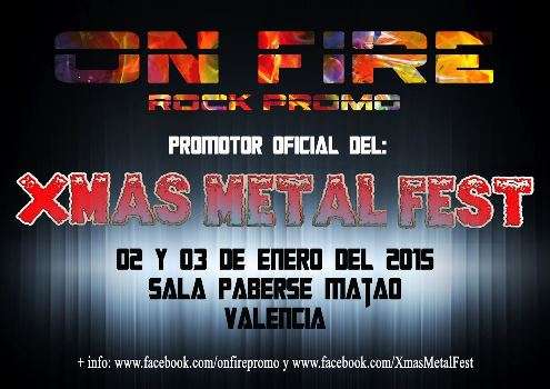 Xmas Metal Fest primer cartel