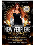 NYE Party 3 | Flyer + FB Cover - 13