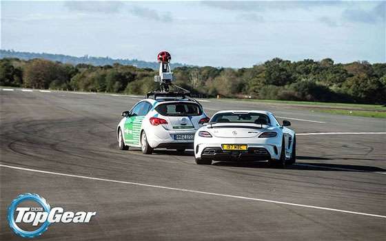 Top Gear Test Track in Google Street View