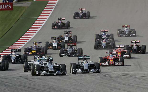 Lewis Hamilton Nico Rosbergy US Grand Prix