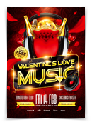 Valentine`s Love Music Flyer Vol.4 - 83