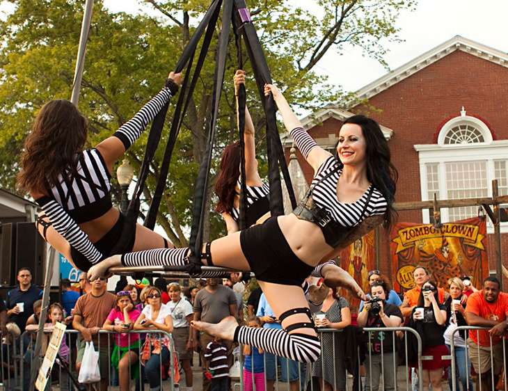 Rad Gal, Rad Gig - Aerial Performer - The Clueless Girl's Guide