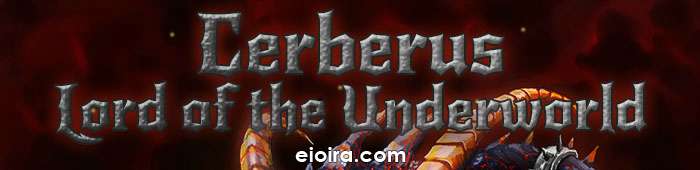Cerberus Lord of the Underworld Logo