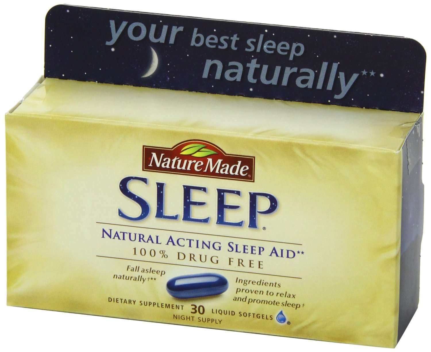Nature Made Sleep - All Natural Sleep Aid Drug-Free (NMSA)