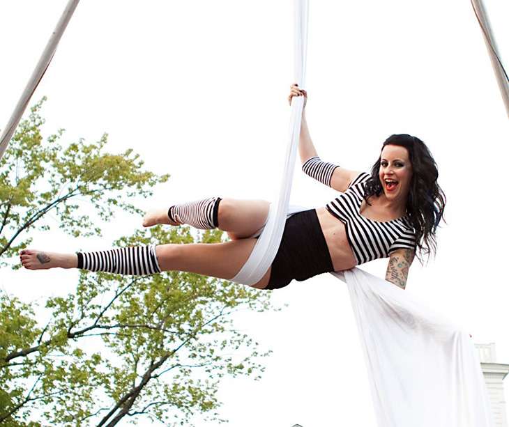 Rad Gal, Rad Gig - Aerial Performer - The Clueless Girl's Guide