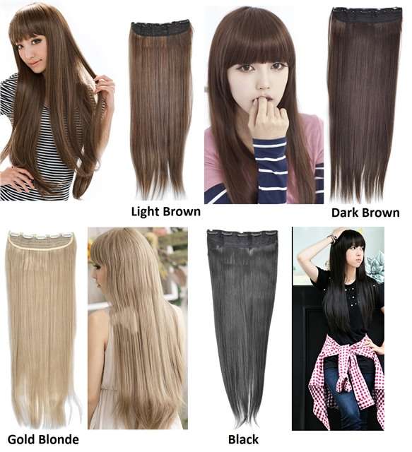 straight hair extension 08