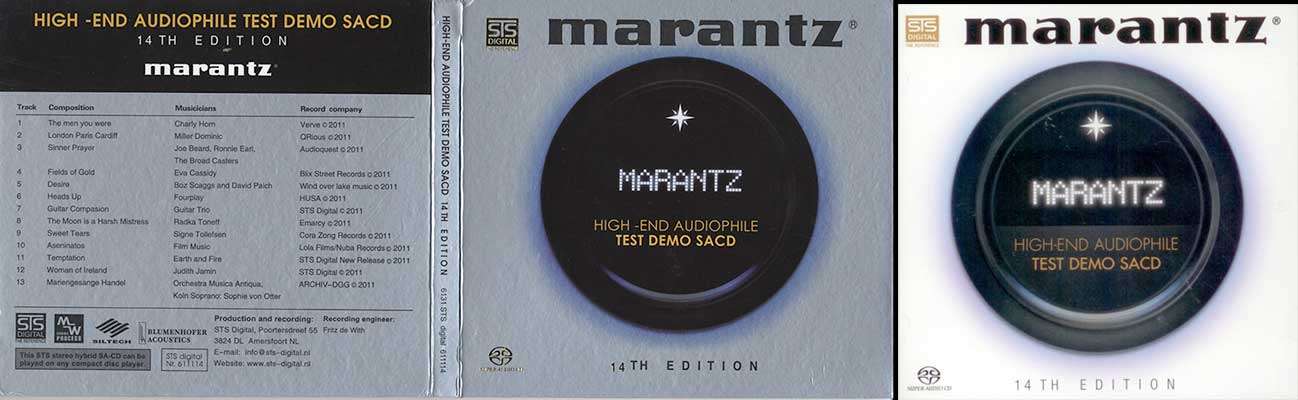 Marantz hi end audiophile test demo