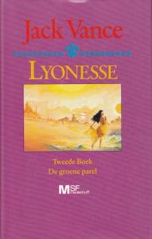Voorzijde omslag van "Lyonesse - tweede boek - De groene parel"