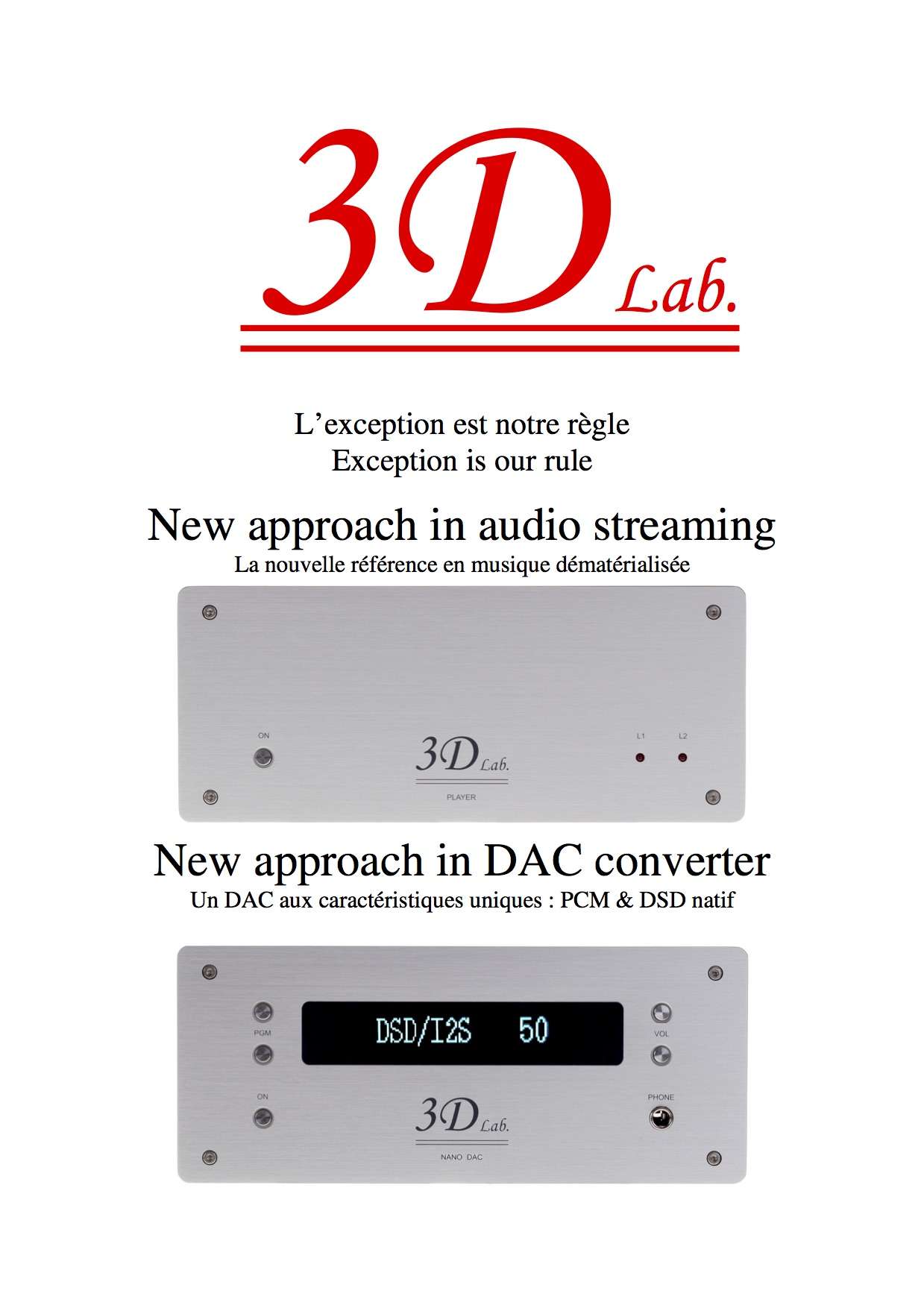 3D Lab Nano Amplifier Signature V5