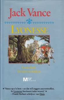 Voorzijde omslag van "Lyonesse - eerste boek - De tuin van Suldrun"