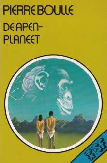 Voorzijde omslag van "De apenplaneet"