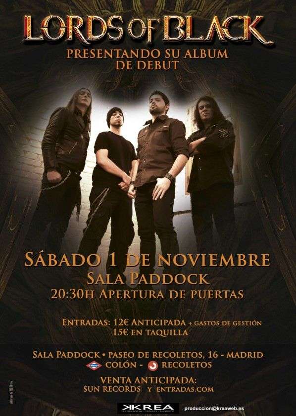 Lords of Black. Cartel Madrid