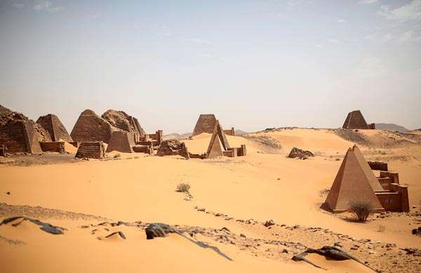 The Pyramids of Meroë (Sudan)
