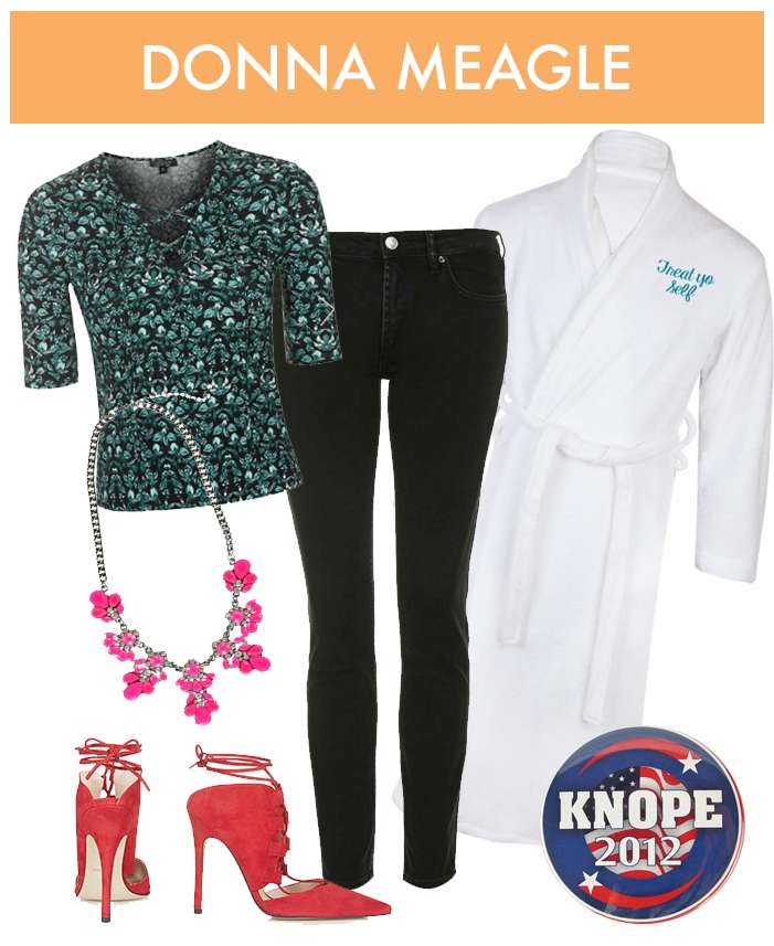 Donna Meagle Halloween Costume - Parks and Recreation