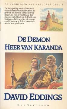 Voorzijde omslag van "De Kronieken van Mallorea deel 3 - De Demon Heer van Karanda"