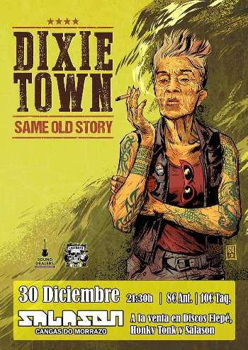 Dixie Town en cangas cartel