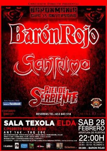 Barón Rojo + Santelmo Alicante