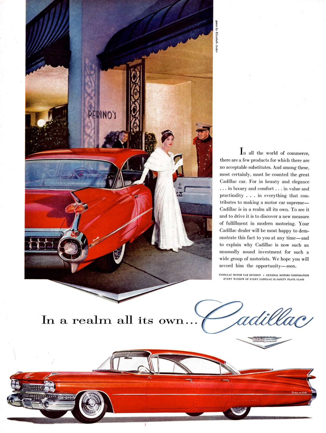 In a realm all its own... Cadillac.