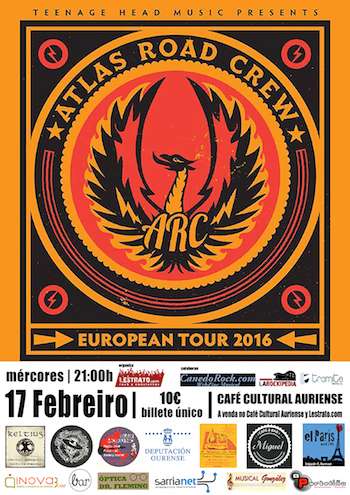 Atlas Road Crew - cartel Ourense
