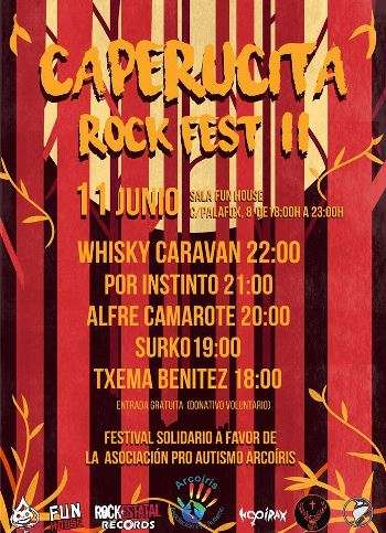 Caperucita Rock Fest II - cartel
