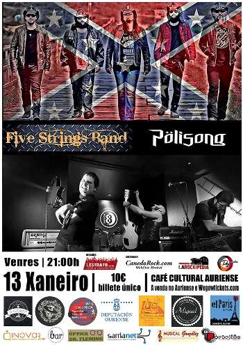 Five Strings Band - Polisong Ourense cartel