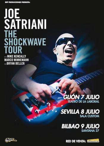 Joe Satriani - gira cartel