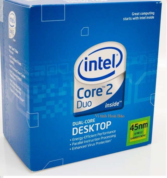 CPU Intel chinh hang core 2 Duo E8400 SK775 hang cu tai Zens Group linh phu kien si le