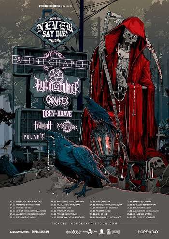 Impericon Never Say Die tour cartel