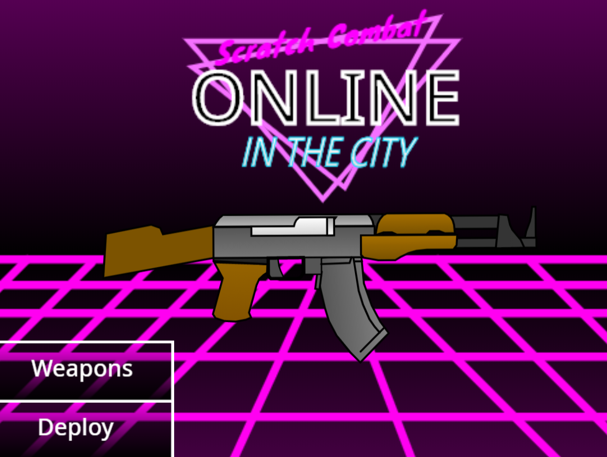 Scratch Combat In The City - One of the only 3D Online FPS games!